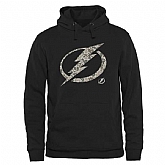 Men's Tampa Bay Lightning Black Rink Warrior Pullover Hoodie,baseball caps,new era cap wholesale,wholesale hats